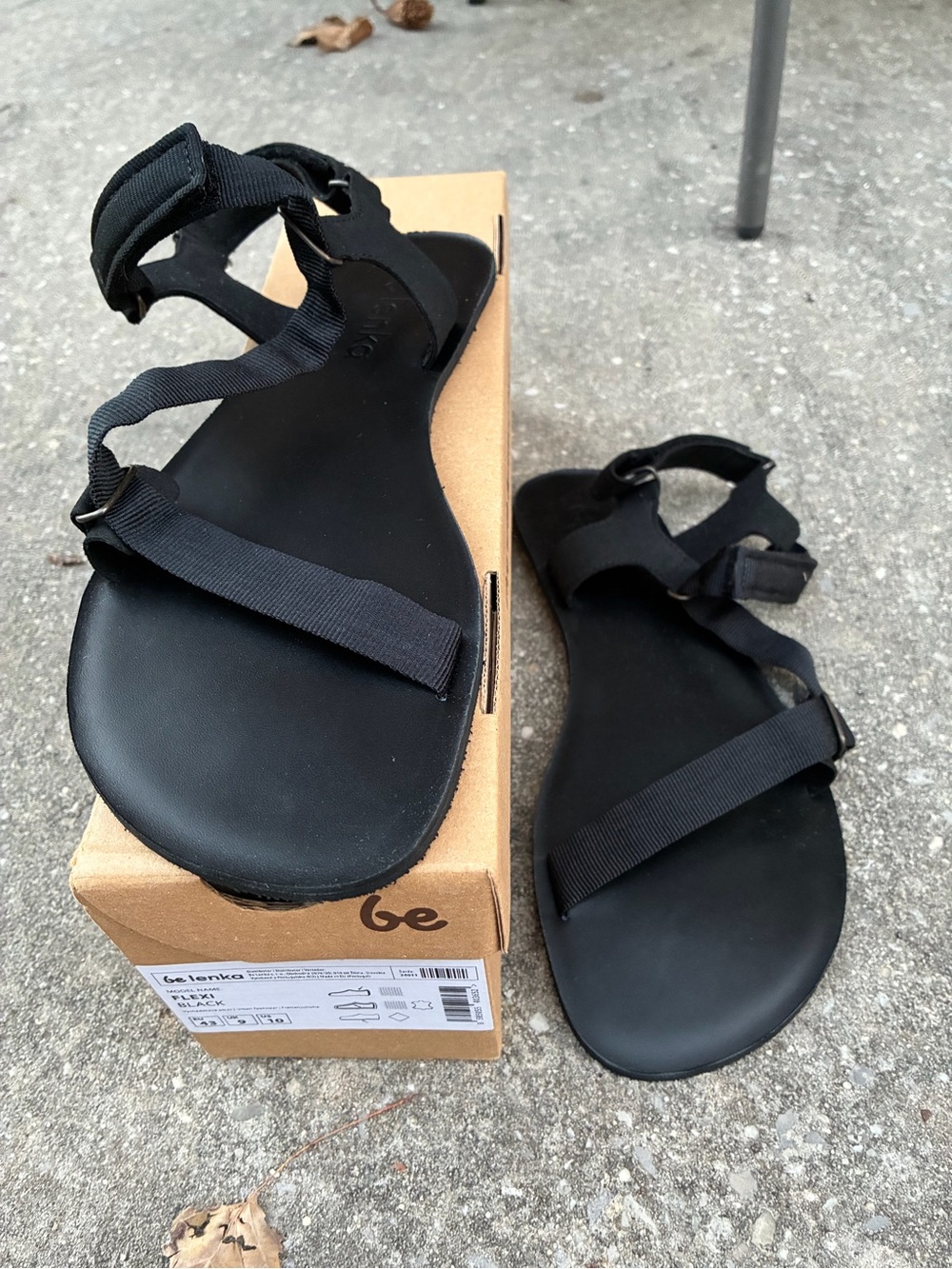 Women's Black Be Lenka Flexi Barefoot Sandals